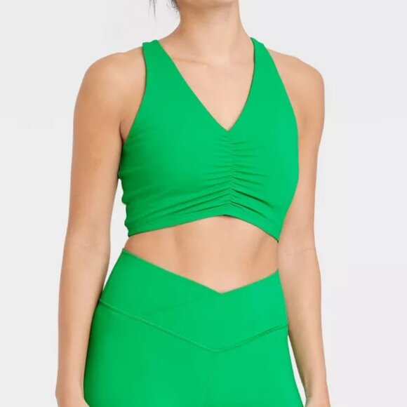 JoyLab Women's Cinched Longline Sports Bra - Picture 1 of 4